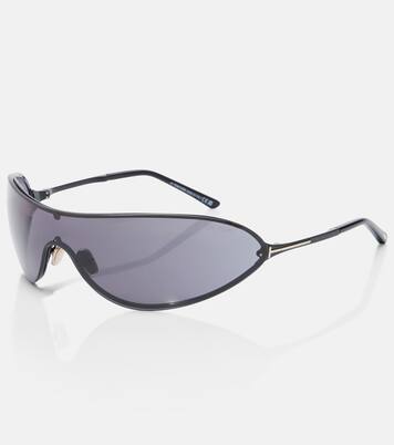 Brady Wire shield sunglasses | Tom Ford