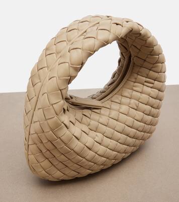 Baby Veneta Intrecciato leather top-handle bag | Bottega Veneta