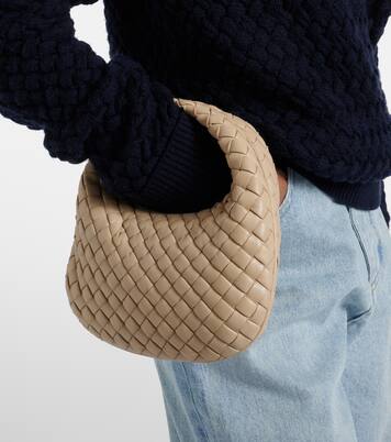 Baby Veneta Intrecciato leather top-handle bag | Bottega Veneta