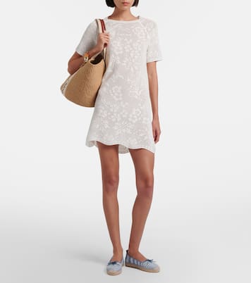 Isla striped canvas espadrilles | Chloé