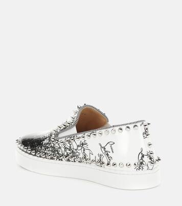 Pik Boat Woman leather sneakers | Christian Louboutin
