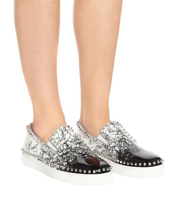 Pik Boat Woman leather sneakers | Christian Louboutin