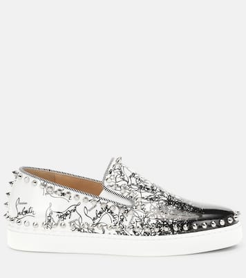 Pik Boat Woman leather sneakers | Christian Louboutin