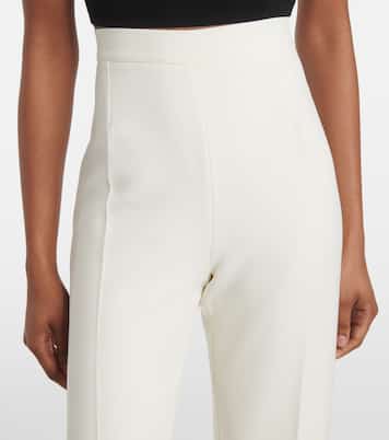 Halluana high-rise flared pants | Safiyaa