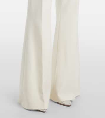 Halluana high-rise flared pants | Safiyaa