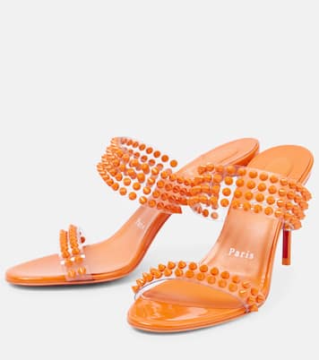 Spike Only 85 PVC and leather sandals | Christian Louboutin
