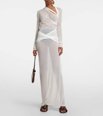 Maxikleid La Robe Piombone aus Tüll | Jacquemus