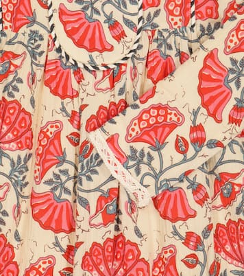 Robe en coton à fleurs | Louise Misha