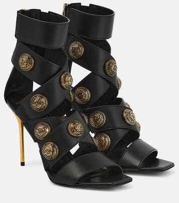 Verzierte Sandalen Alma aus Leder | Balmain