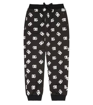 DG cotton sweatpants | Dolce&Gabbana Kids