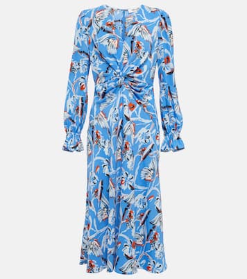 Robe midi Anaba imprimée en crêpe | Diane von Furstenberg