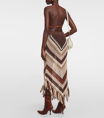 Midirock Brejacha aus Häkelstrick | Dodo Bar Or