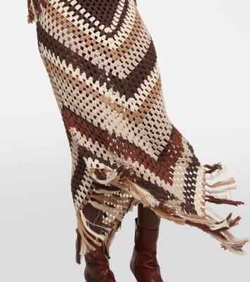 Midirock Brejacha aus Häkelstrick | Dodo Bar Or