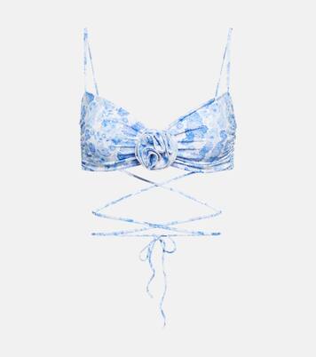 Haut de bikini à fleurs | Magda Butrym