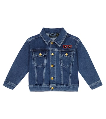 Veste brodée en jean | Mini Rodini