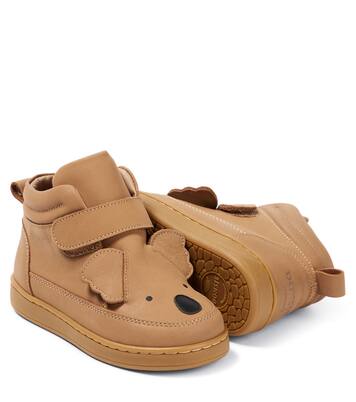 Mika leather booties | Donsje