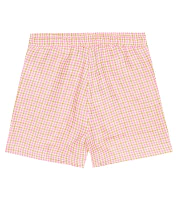 Lex checked linen shorts | Paade Mode