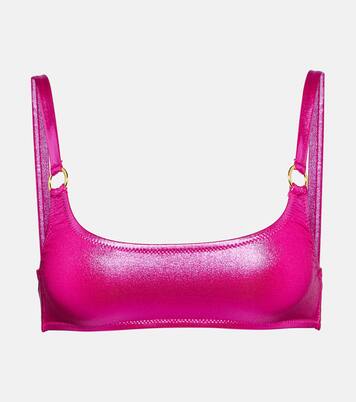 Exclusivité Mytheresa – Haut de bikini Bari métallisé | Melissa Odabash