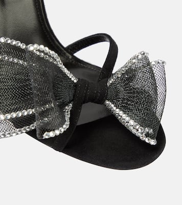 Verzierte Sandalen Reve aus Veloursleder | Aquazzura