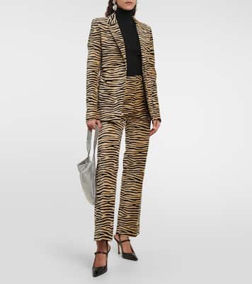 Bedruckter Blazer aus Baumwolle | Rabanne