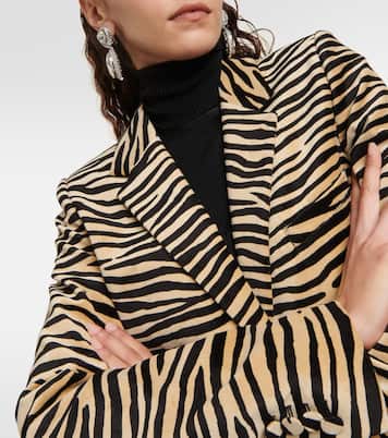 Bedruckter Blazer aus Baumwolle | Rabanne