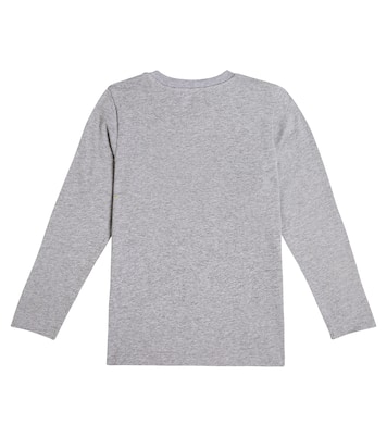 Teddy Bear cotton-blend jersey top | Moschino Kids