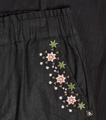 Embroidered cotton pants | Scotch & Soda Kids