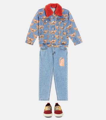 Cat denim jacket | Jellymallow