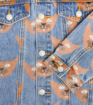Cat denim jacket | Jellymallow