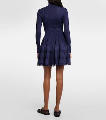 Cropped-Cardigan Crinoline | Alaïa