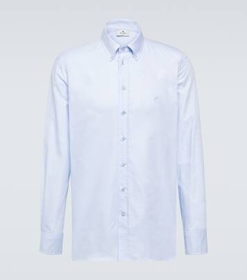 Logo cotton Oxford shirt  | Etro