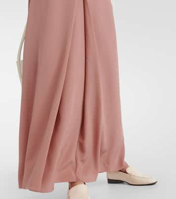 Maxirock Lotta aus Crêpe de Chine aus Seide | Fforme