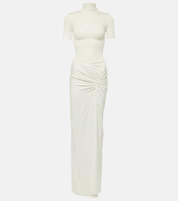 Fusion ruched maxi dress | Christopher Esber