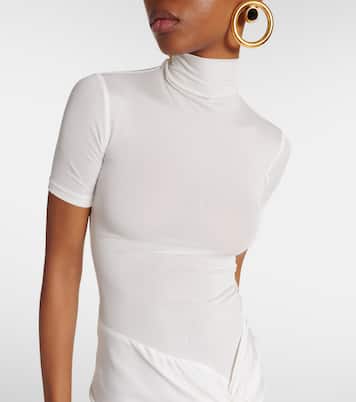 Fusion ruched maxi dress | Christopher Esber