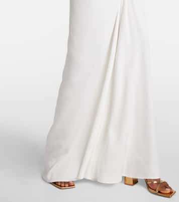 Fusion ruched maxi dress | Christopher Esber