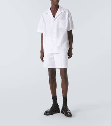 Shorts aus Baumwollpopeline | Valentino