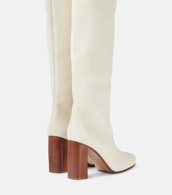 Botas altas Willow de piel | Khaite
