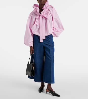 High-Rise Wide-Leg Jeans | Patou