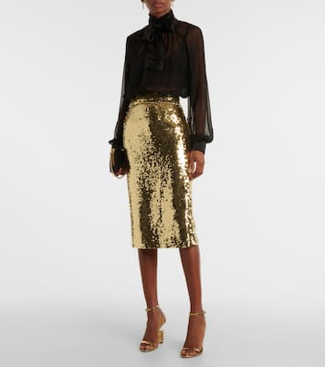 Sequined midi skirt | Dolce&Gabbana