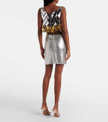 Chainmail miniskirt | Rabanne