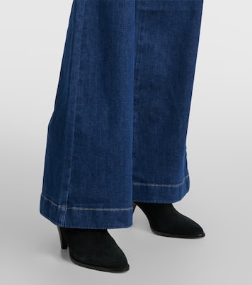 Flared denim jumpsuit | 7 For All Mankind