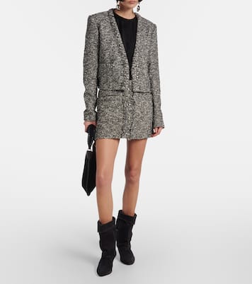 Blazer cropped Gwendoline in tweed | Isabel Marant