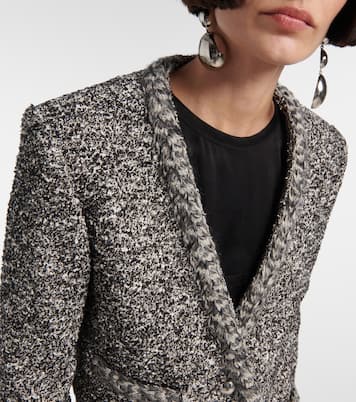 Blazer cropped Gwendoline in tweed | Isabel Marant