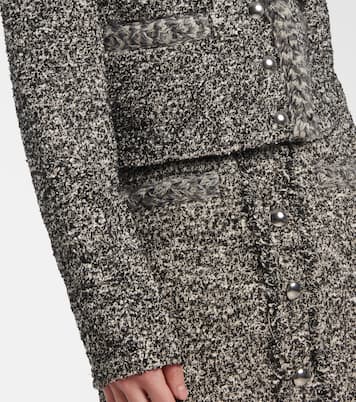 Blazer cropped Gwendoline in tweed | Isabel Marant