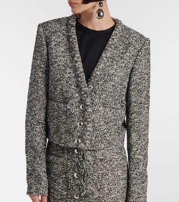 Blazer cropped Gwendoline in tweed | Isabel Marant