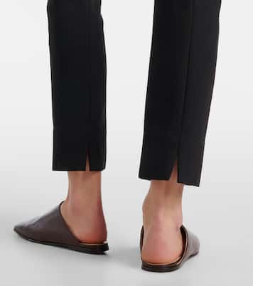 High-rise ponte leggings | Vince