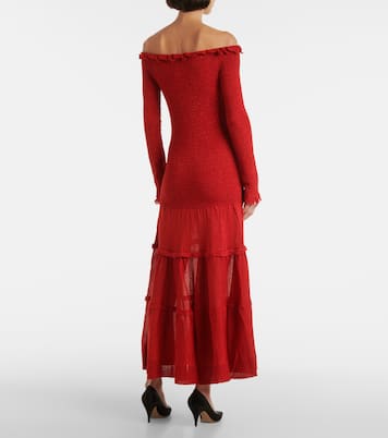 Polly off-shoulder jersey maxi dress | Altuzarra