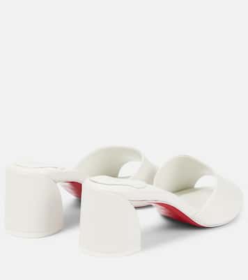 Jane 55 leather mules | Christian Louboutin