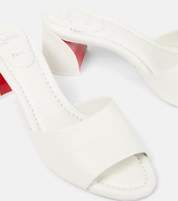 Jane 55 leather mules | Christian Louboutin