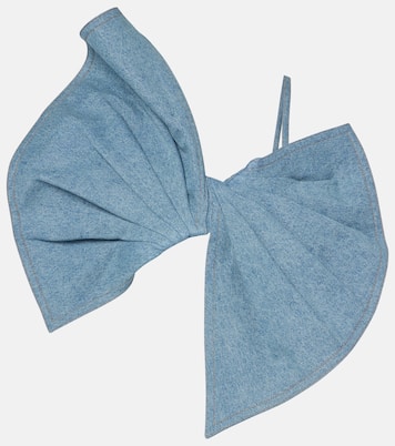 Top de denim con lazo | Nina Ricci